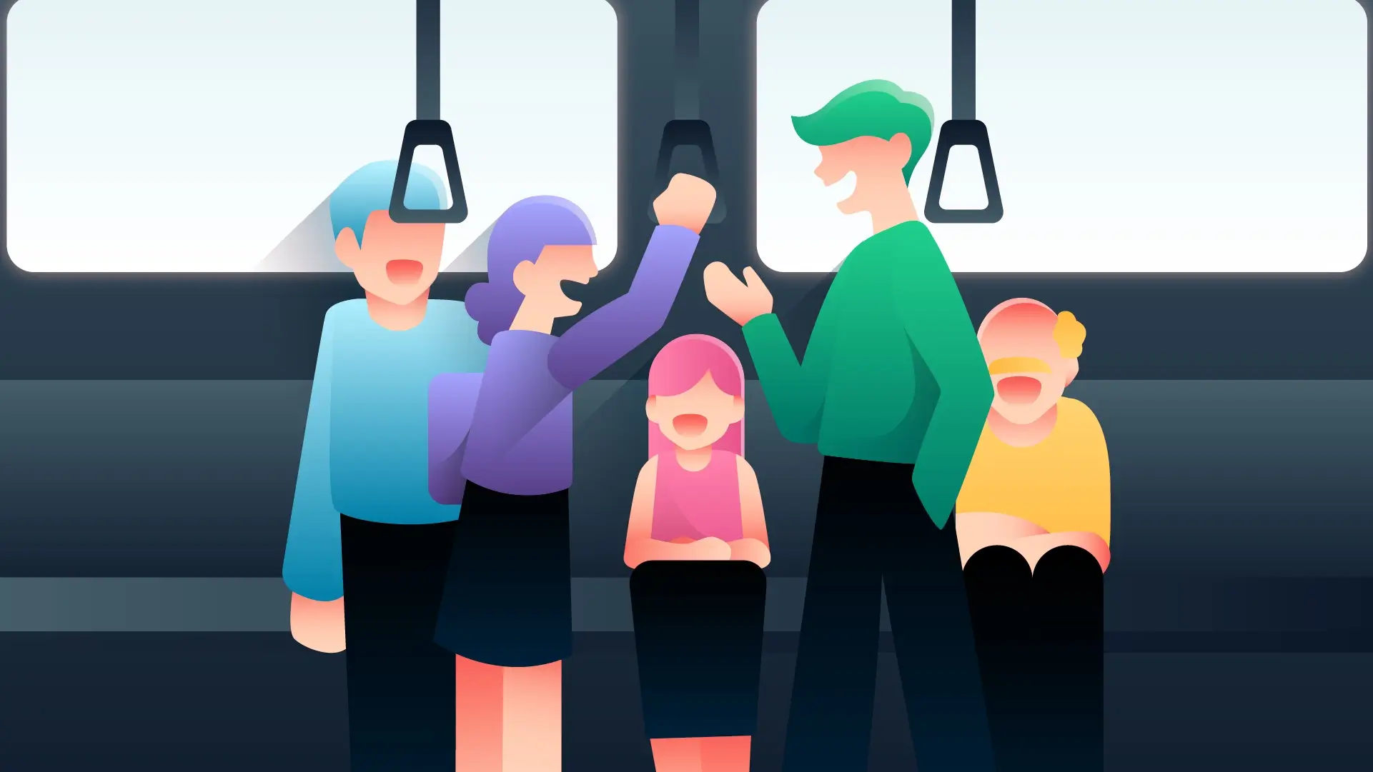 คนแปลกหน้าคุยกัน 