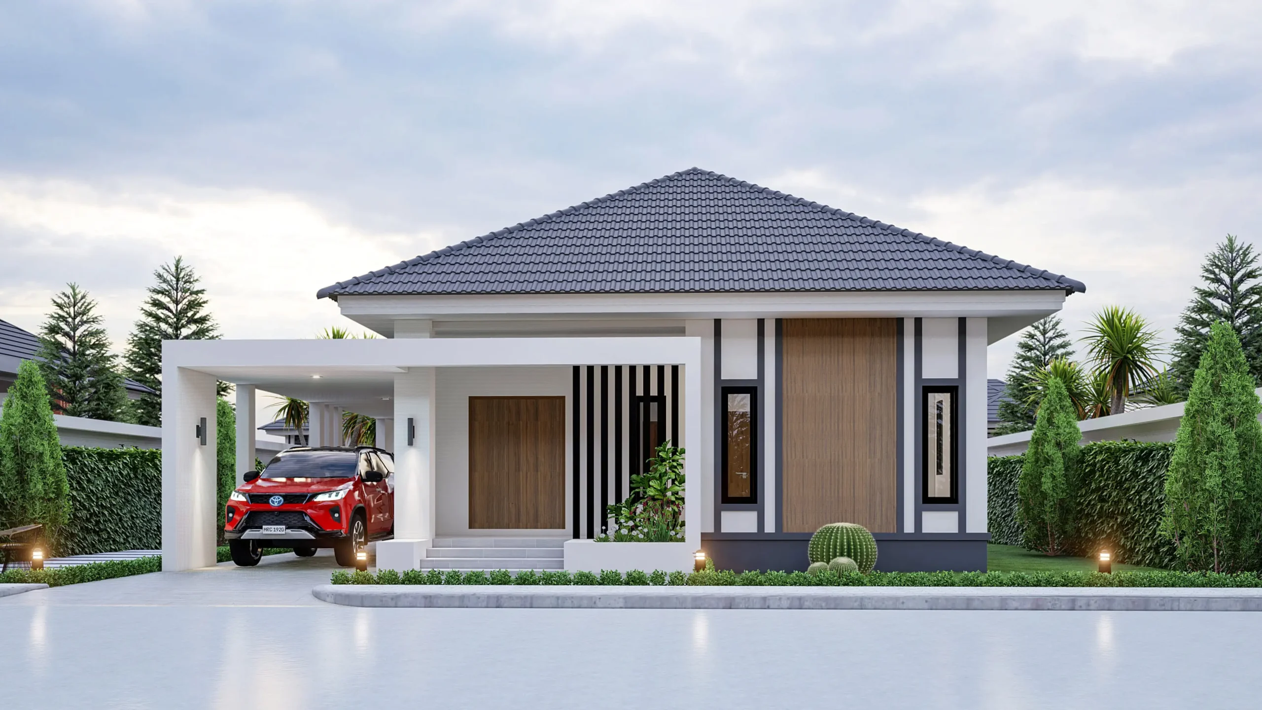 บ้านชั้นเดียว 